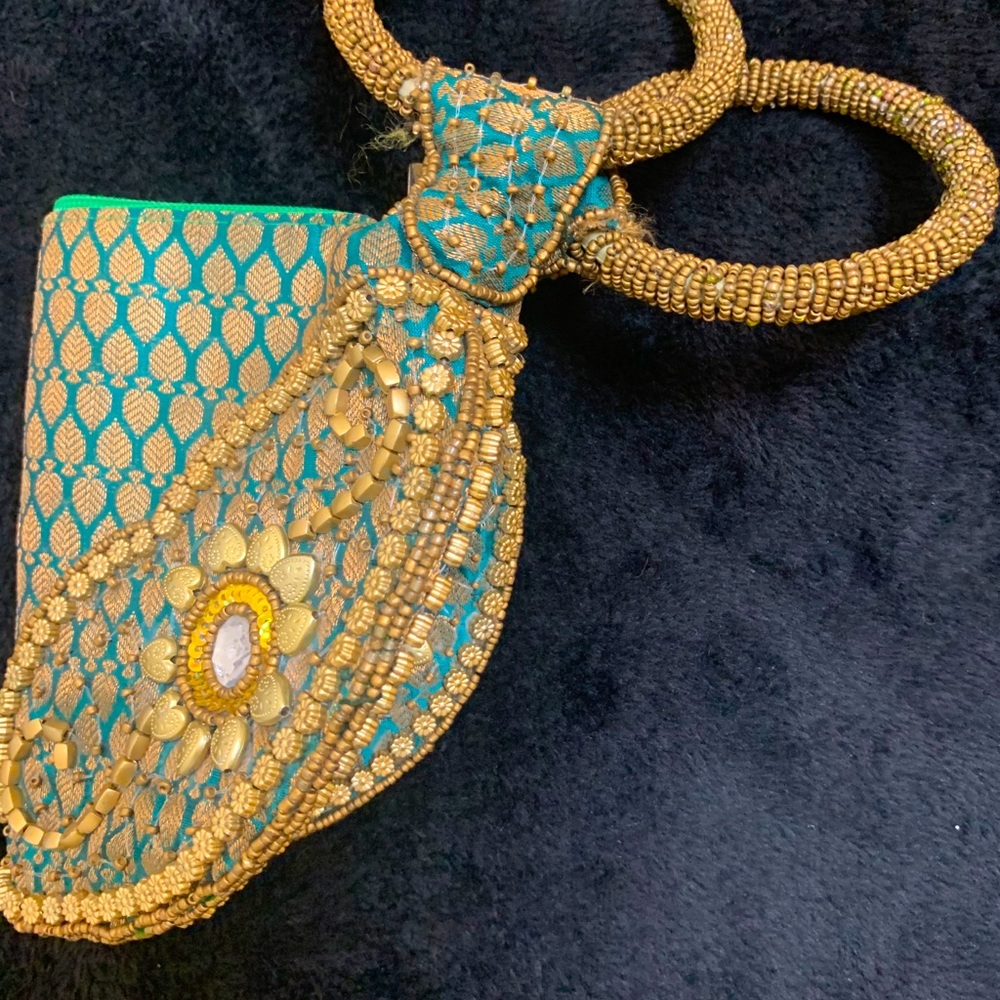 Jeweled clutch